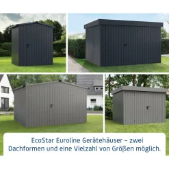 Bodenrahmen 'Euroline SD7/FD7/PD7' für Gerätehaus 212 x 308 cm