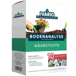 Bodentest 'Nährstoffe' 10 Prüfwerte