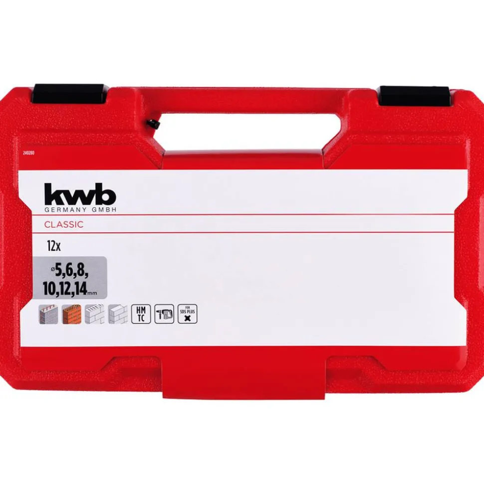 Bohrersatz SDS-plus 12-teilig