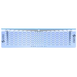 Bohrschablone für Griffe und Knöpfe 288 x 74 x 17 mm
