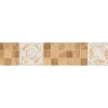 Bordürenfliese Agia beige 5x25cm