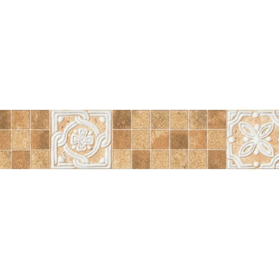 Bordürenfliese Agia beige 5x25cm