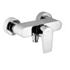 Brausearmatur 'Subway' verchromt glänzend silbern