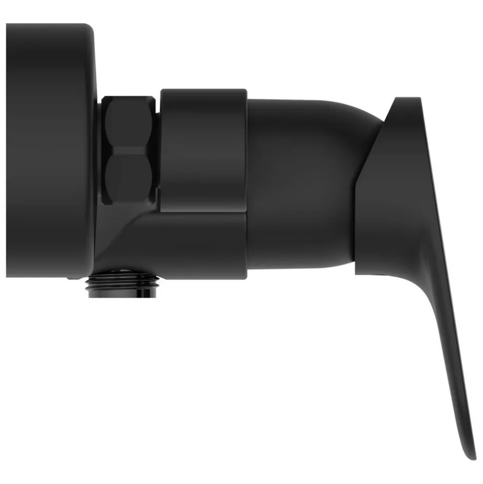 Brausearmatur 'Ceralife O' schwarz