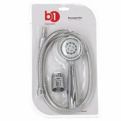 Brausegarnitur chromfarben 150 cm
