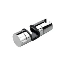 Brausehalter Messing chromfarben