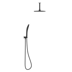 Brause-Komplett-Set 'Karibik' schwarz matt, 3 Strahlarten