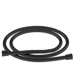 Brauseschlauch Kunststoff schwarz matt 125 cm