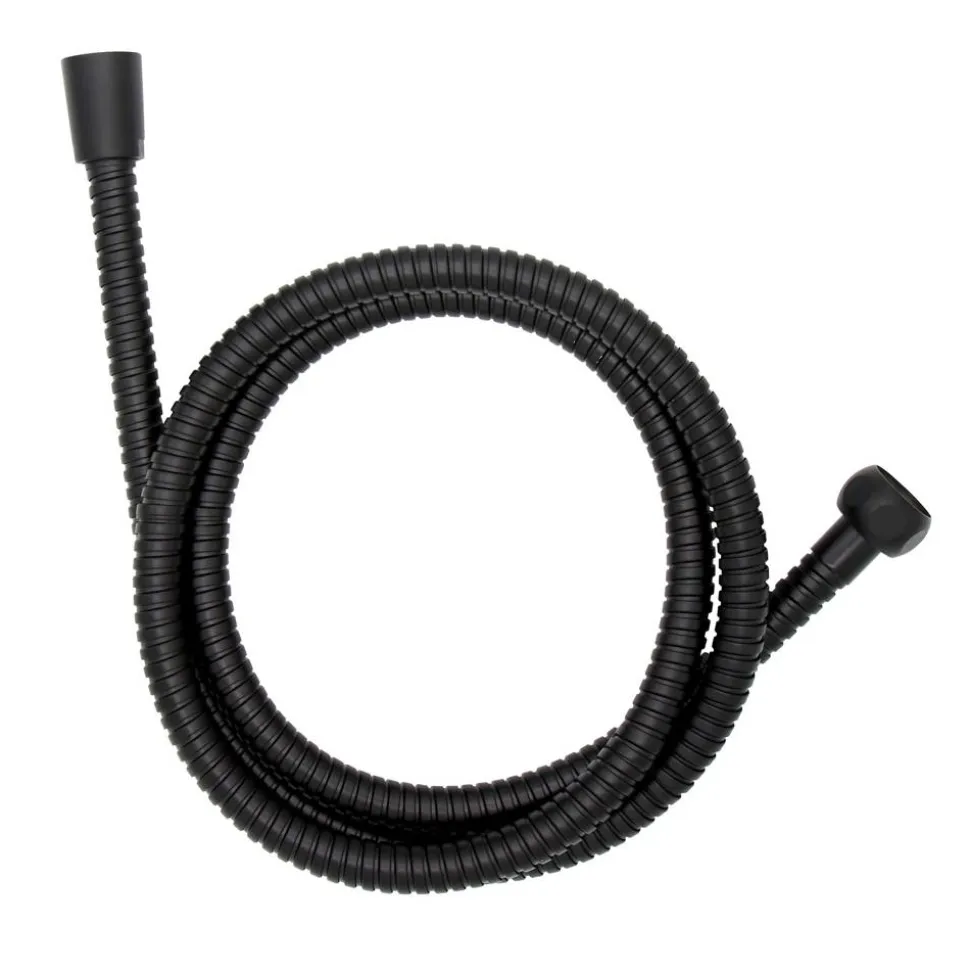 Brauseschlauch schwarz 1/2" 150 cm, mit Verdrehschutz