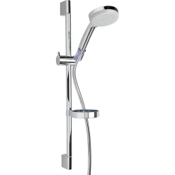 Brauseset 'Croma 100 Vario' chromfarben 65 cm