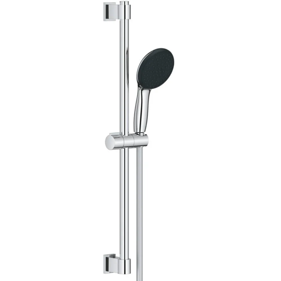 Brausestangenset 'Vitalio Start 110' chromfarben 2 Strahlarten, 60 cm