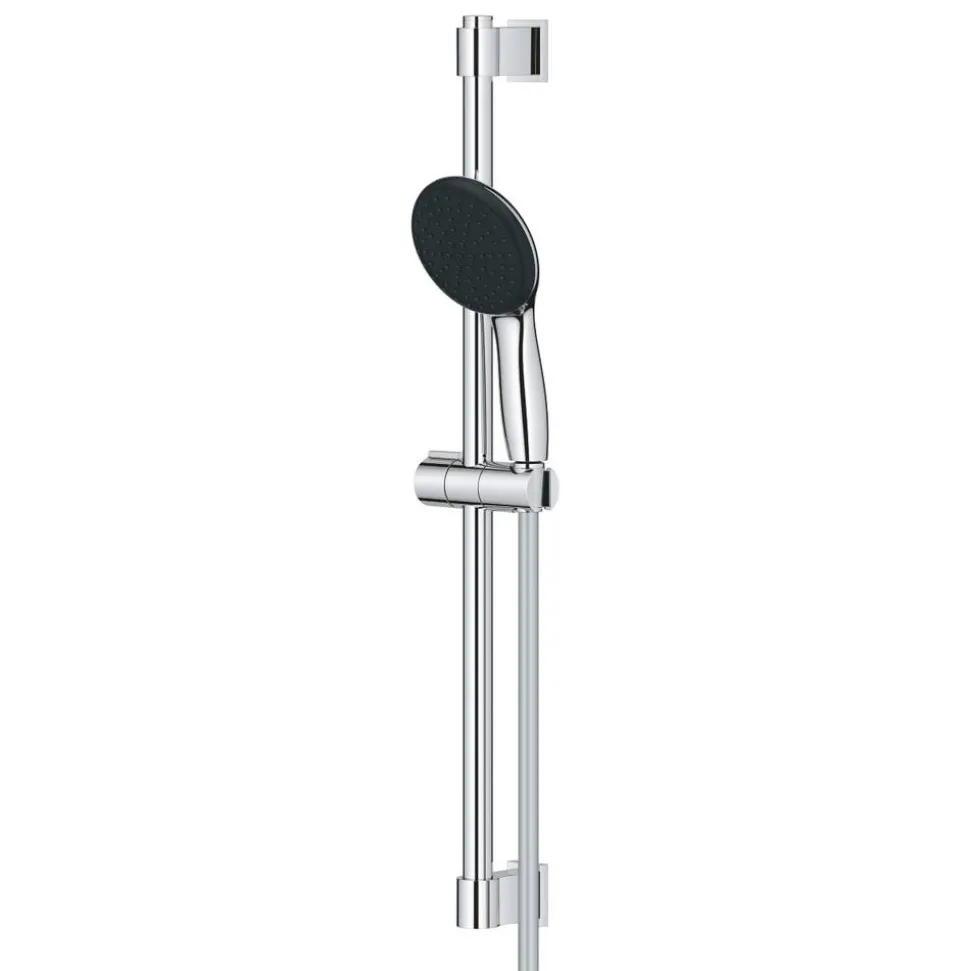 Brausestangenset 'Vitalio Start 110' chromfarben 2 Strahlarten, 60 cm