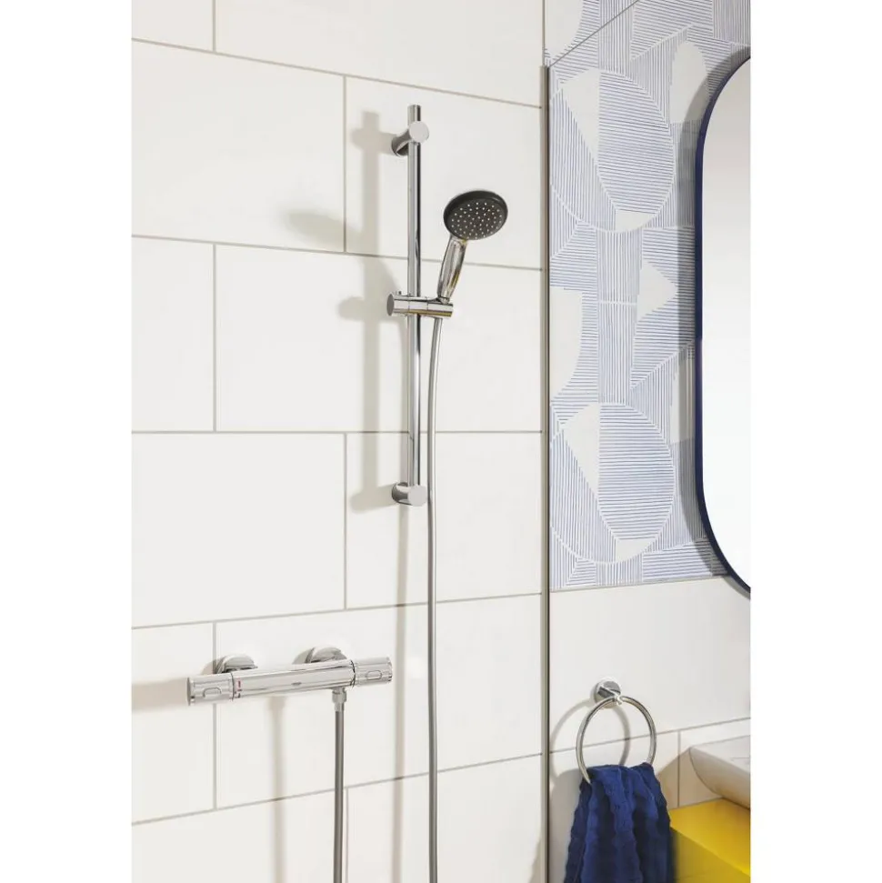 Brausethermostat 'Precision Feel' chromfarben