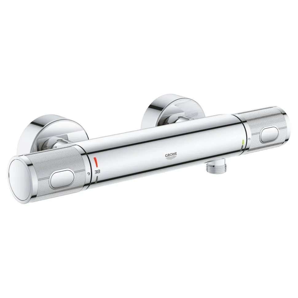 Brausethermostat 'Precision Feel' chromfarben
