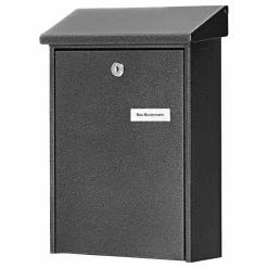 Briefkasten 'Daily 5861 E' grau 22,5 x 30,5 x 7,5 cm