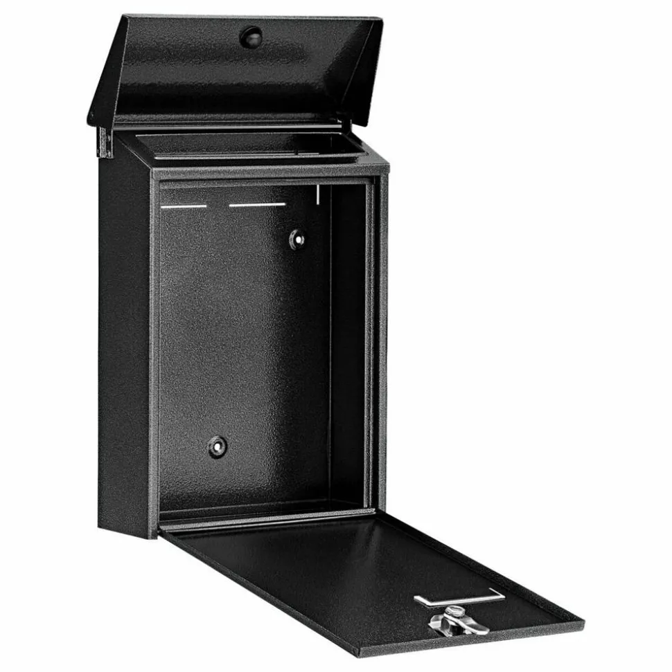 Briefkasten 'Daily 5861 E' grau 22,5 x 30,5 x 7,5 cm