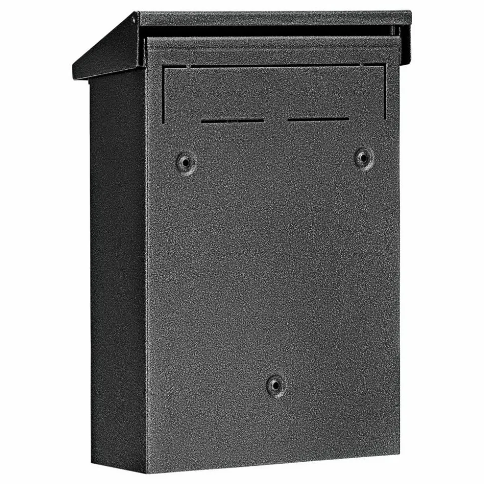 Briefkasten 'Daily 5861 E' grau 22,5 x 30,5 x 7,5 cm