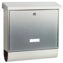 Briefkasten 'Inoxstar 4720' edelstahlfarben