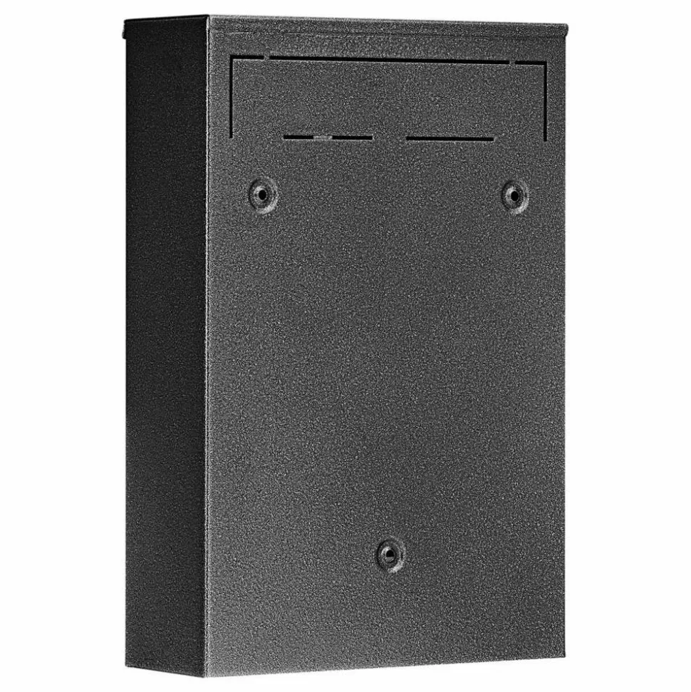 Briefkasten 'Pocket 5871 E' grau 21,5 x 31,5 x 7,5 cm