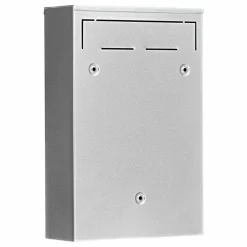 Briefkasten 'Pocket 5871 SI' silbern 21,5 x 31,5 x 7,5 cm