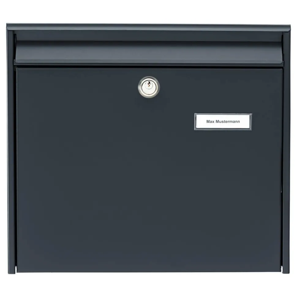 Briefkasten 'Potsdam 877 ANT' anthrazit 36,2 x 32,2 x 10 cm