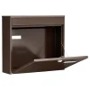 Briefkasten 'Potsdam 878 BR' braun 36,2 x 32,2 x 10 cm