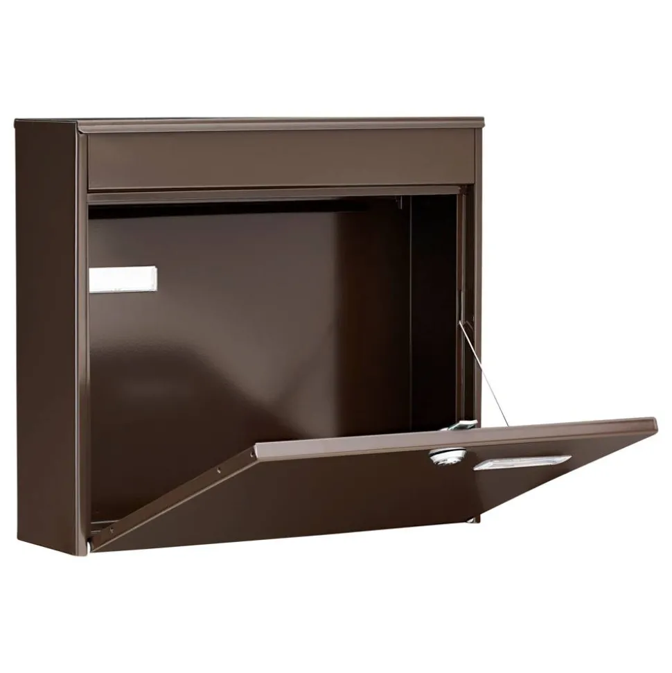 Briefkasten 'Potsdam 878 BR' braun 36,2 x 32,2 x 10 cm