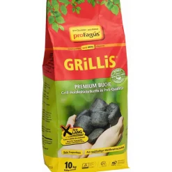 Buchen-Grillholzkohlebriketts 'Grillis' 10 kg