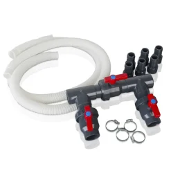 Bypass-Set für Wärmepumpen/Filteranlagen 15-teilig