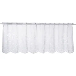 Caféhausgardine weiß 60 cm