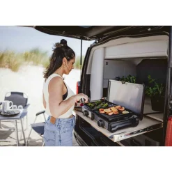 Campingkocher 'Ryda 2Z' 52 x 9,5 x 32 cm inklusive Grillplatte