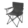 Campingstuhl schwarz/anthrazit 69 x 80 x 53 cm