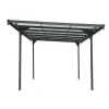 Carport anthrazit 299 x 496 x 226 cm