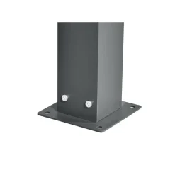 Carport anthrazit 299 x 496 x 226 cm