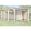 Carport-Seitenwand 181 x 180 cm