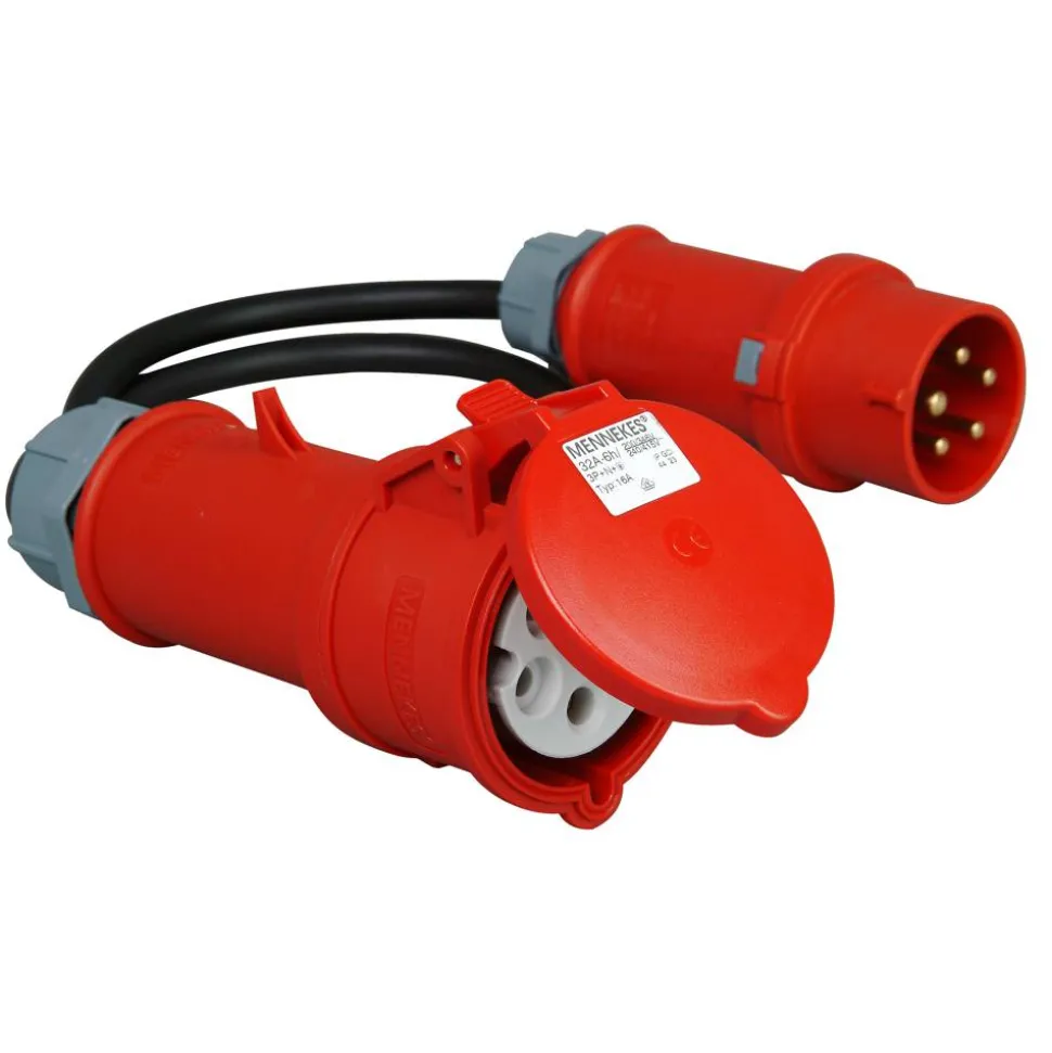 CEE-Adapterleitung 0,8 m