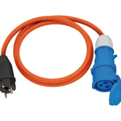 CEE-Adapterleitung 1,5 m CEE-Kupplung und Schuko-Stecker