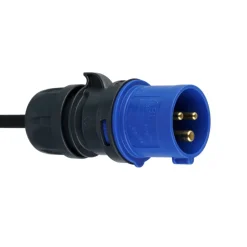 CEE-Verlängerungskabel schwarz/blau 5 m 3-polig
