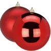 Christbaumschmuck rot Ø 25 cm 2 Stück