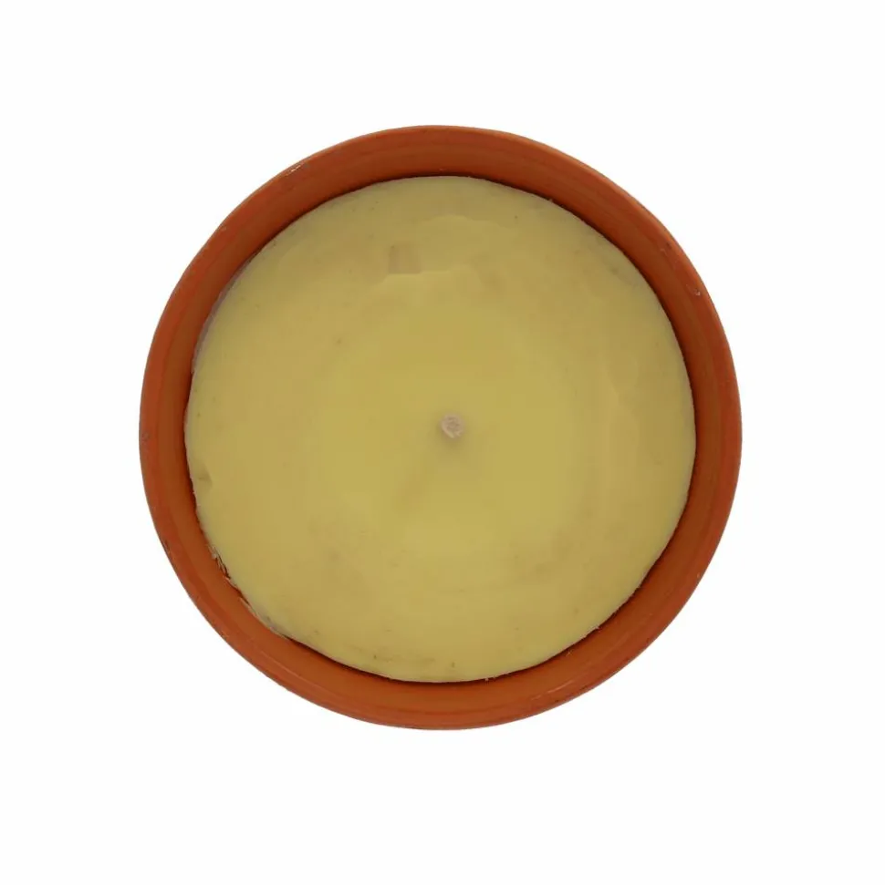 Citronella-Kerze in Tonschale Ø 13 cm