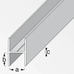clampline H-Profil