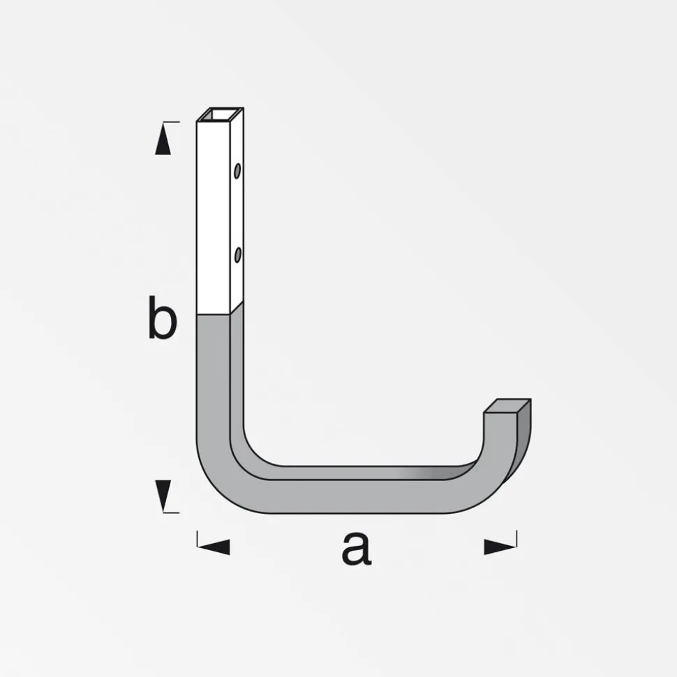 Coaxis® Wandhaken 25 cm