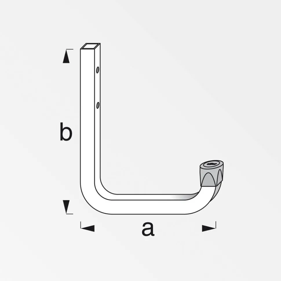 Coaxis® Wandhaken 8 cm