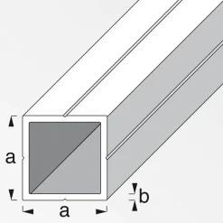 combitech Quadratrohr 2,35 x 250 cm