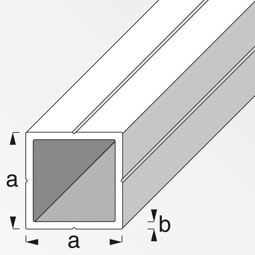 combitech Quadratrohr 2,35 x 100 cm