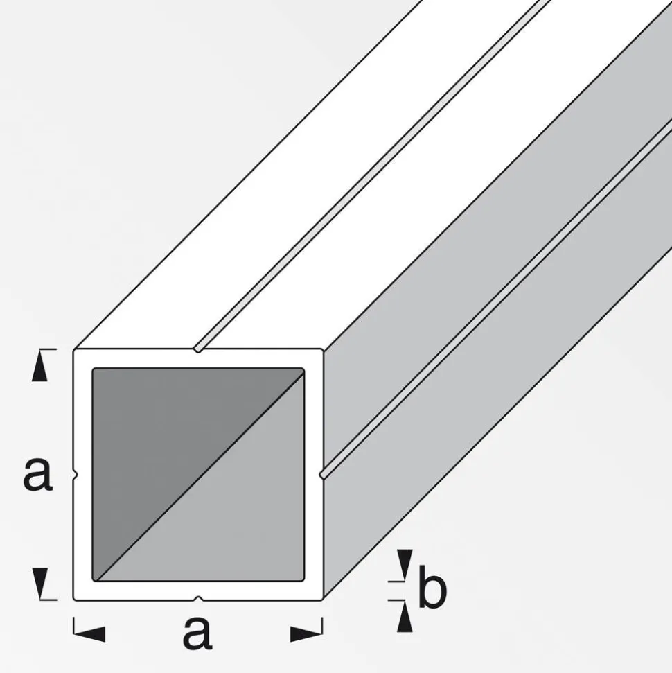 combitech Quadratrohr 0,75 x 100 cm