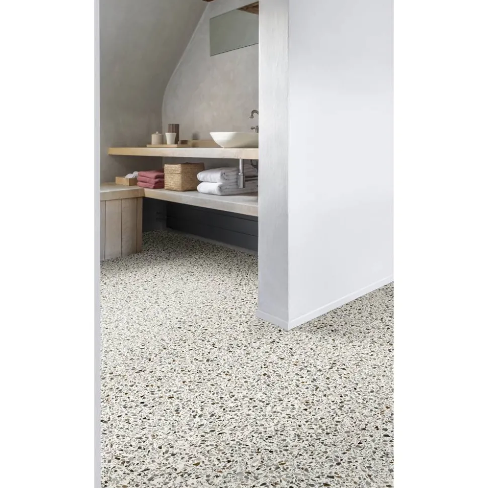 CV Bodenbelag 'Dubai' Meterware Terrazzo Breite 3 m