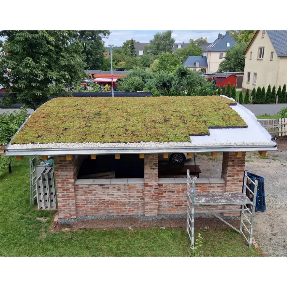 Dachbegrünungskassette 16 m²