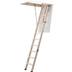 Dachbodentreppe 'Easyloft' Fichte isoliert 130 x 70 cm