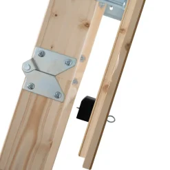 Dachbodentreppe 'Pur' fichtefarbend isoliert 112 x 60 cm
